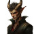 Magical Tiefling Character Vinyl Car Decal Sticker – Waterproof & UV-Resistant 8"