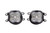 Diode Dynamics Stage Series Max LED Fog Lights | 80x8 Degree Fog Beam | 3500 Lumens | Clear Lens | Set Of 2