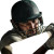 Cricket Player Close-Up Vinyl Car Decal Sticker – Waterproof & UV-Resistant 8"