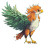 Silly Griffin Mullet Vinyl Car Decal Sticker – Waterproof & UV-Resistant 8"
