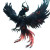 Eagle Demon Monster Vinyl Car Decal Sticker – Waterproof & UV-Resistant 8"