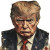 Political Playing Card Vinyl Car Decal Sticker – Waterproof & UV-Resistant 8"