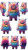 Cute Furry Monster V3 Vinyl Car Decal Sticker – Waterproof & UV-Resistant 8"