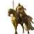 Golden Knight V13 Vinyl Car Decal Sticker – Waterproof & UV-Resistant 8"