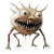 Three-Legged Creature Vinyl Car Decal Sticker – Waterproof & UV-Resistant 8"