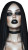 Evil Nun Portrait Vinyl Car Decal Sticker – Waterproof & UV-Resistant 8"