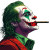 Joker Side Profile Vinyl Car Decal Sticker – Waterproof & UV-Resistant 8"