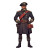 Victorian Soldier Vinyl Car Decal Sticker – Waterproof & UV-Resistant 8"