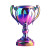 Quirky Metallic-Glass Trophy Vinyl Car Decal Sticker – Waterproof & UV-Resistant 8"