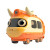 Cute Bull-Train Fusion Vinyl Car Decal Sticker – Waterproof & UV-Resistant 8"