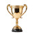 Golden Trophy V24 Vinyl Car Decal Sticker – Waterproof & UV-Resistant 8"