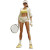 Tennis Player Outfit Vinyl Car Decal Sticker – Waterproof & UV-Resistant 8"