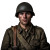World War Soldier Vinyl Car Decal Sticker – Waterproof & UV-Resistant 8"