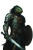 Green Paladin Warrior Vinyl Car Decal Sticker – Waterproof & UV-Resistant 8"