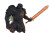 Juggernaut Platemail Vinyl Car Decal Sticker – Waterproof & UV-Resistant 8"
