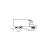 Simple Truck Logo V2 Vinyl Car Decal Sticker – Waterproof & UV-Resistant 8"