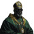 Black Pope Vinyl Car Decal Sticker – Waterproof & UV-Resistant 8"