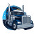 Truck Clean Logo Vinyl Car Decal Sticker – Waterproof & UV-Resistant 8"