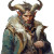 Stylish Satyr Scoundrel Vinyl Car Decal Sticker – Waterproof & UV-Resistant 8"