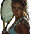 Beautiful Padel Player Vinyl Car Decal Sticker – Waterproof & UV-Resistant 8"