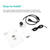 Compact Mini Dome Camera | HD 1000TVL | True Day/Night Vision | 12 LED | Indoor/Outdoor | Weatherproof