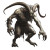 Demon Creature V2 Vinyl Car Decal Sticker – Waterproof & UV-Resistant 8"