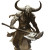 Undead Minotaur Mummy Vinyl Car Decal Sticker – Waterproof & UV-Resistant 8"