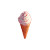 Ice Cream Cone V3 Vinyl Car Decal Sticker – Waterproof & UV-Resistant 8"