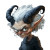 Monstrous Babysitter Katherine Vinyl Car Decal Sticker – Waterproof & UV-Resistant 8"