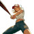 Home-Run Strike Vinyl Car Decal Sticker – Waterproof & UV-Resistant 8"