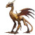 Psychic Horned Raptor Vinyl Car Decal Sticker – Waterproof & UV-Resistant 8"