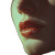 1980S Lips Close-Up Vinyl Car Decal Sticker – Waterproof & UV-Resistant 8"