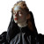 German Young Nun Vinyl Car Decal Sticker – Waterproof & UV-Resistant 8"