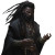 Black Elf Wizard Vinyl Car Decal Sticker – Waterproof & UV-Resistant 8"