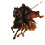 Eastern Swordsman Galloping Vinyl Car Decal Sticker – Waterproof & UV-Resistant 8"