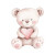 Teddy Bear Heart Vinyl Car Decal Sticker – Waterproof & UV-Resistant 8"