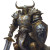 Ogre Paladin Vinyl Car Decal Sticker – Waterproof & UV-Resistant 8"
