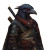 Kenku Shinobi Vinyl Car Decal Sticker – Waterproof & UV-Resistant 8"