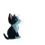 Tuxedo Kitty Moon Vinyl Car Decal Sticker – Waterproof & UV-Resistant 8"