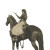 Banditin On Horseback Vinyl Car Decal Sticker – Waterproof & UV-Resistant 8"