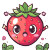 Strawberry Ninja Vinyl Car Decal Sticker – Waterproof & UV-Resistant 8"