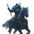 Icy Knight Charge Vinyl Car Decal Sticker – Waterproof & UV-Resistant 8"