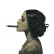 Sophisticated Smoking Woman Vinyl Car Decal Sticker – Waterproof & UV-Resistant 8"