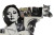Collage Portrait Vinyl Car Decal Sticker – Waterproof & UV-Resistant 8"