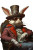 Fantasy Gambler Rabbit Vinyl Car Decal Sticker – Waterproof & UV-Resistant 8"
