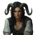 Resilient Tiefling Farmer Vinyl Car Decal Sticker – Waterproof & UV-Resistant 8"