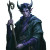 Tiefling Druid Vinyl Car Decal Sticker – Waterproof & UV-Resistant 8"