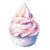 Whipped Cream Art Vinyl Car Decal Sticker – Waterproof & UV-Resistant 8"
