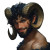 Smirking Satyr Vinyl Car Decal Sticker – Waterproof & UV-Resistant 8"