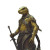 Scaled Lizard Man Vinyl Car Decal Sticker – Waterproof & UV-Resistant 8"